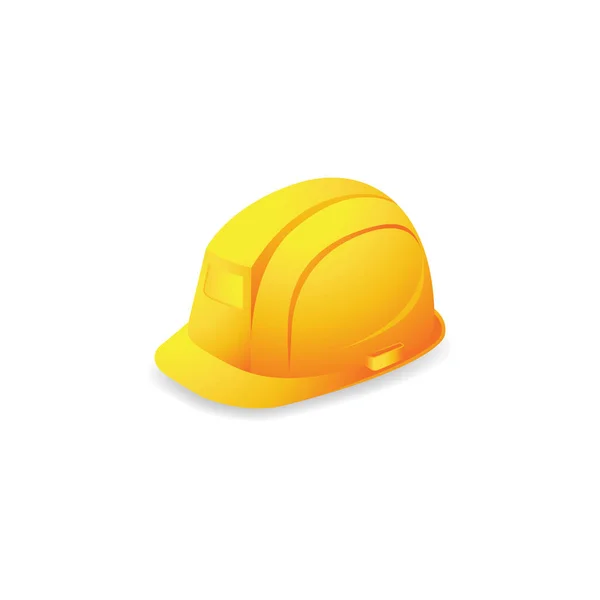 Color Icon - Hard hat — Stock Vector