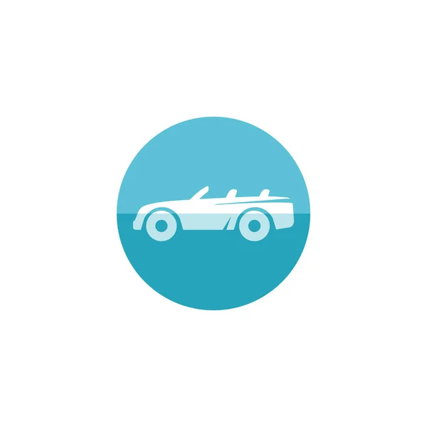 Sport auto pictogram — Stockvector