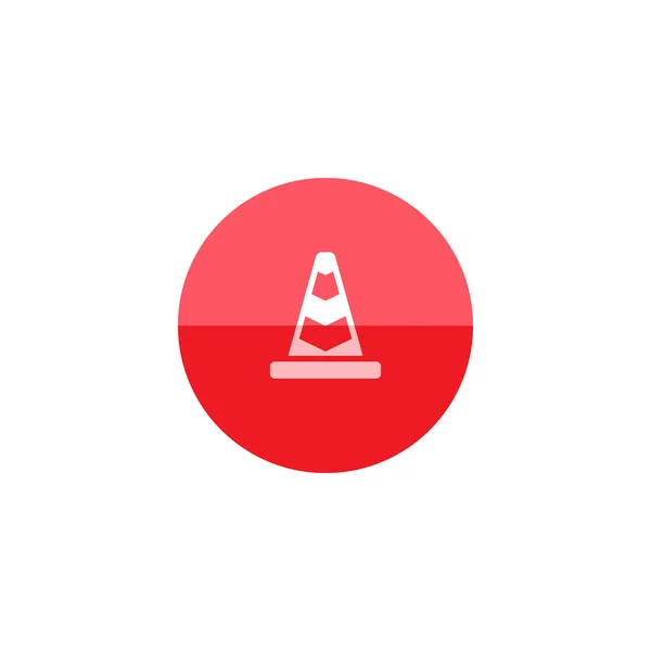 Traffic cone icon — Stock Vector