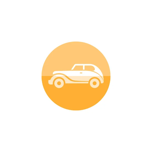 Vintage auto pictogram — Stockvector