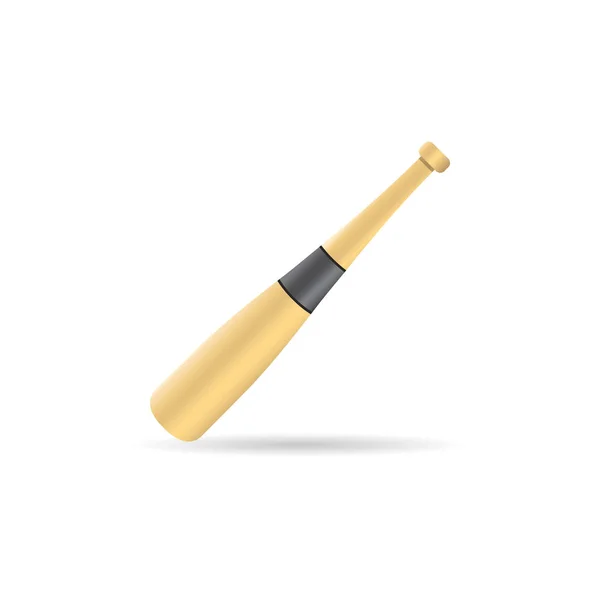 Baseball bat ikona — Wektor stockowy