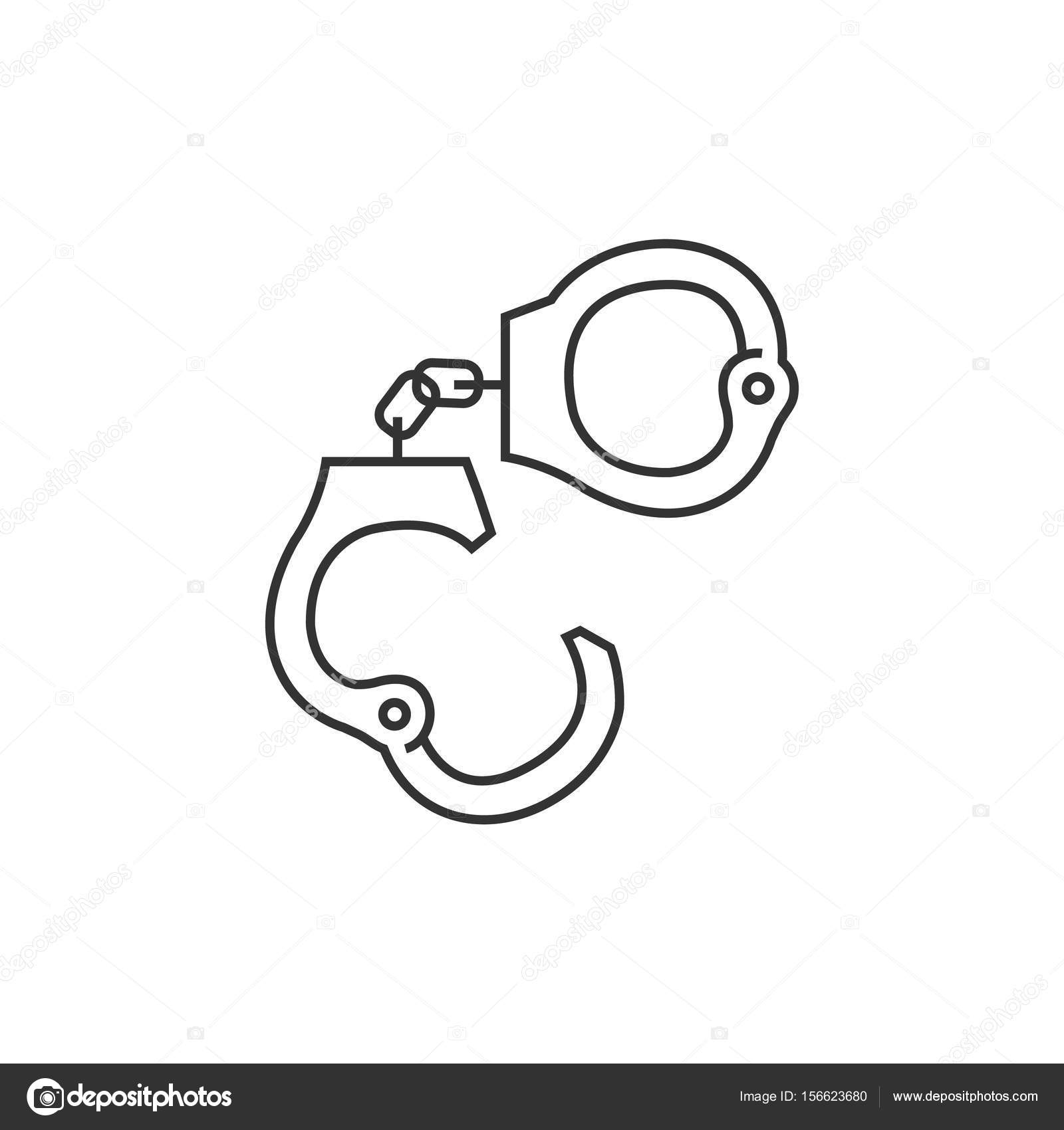Handcuffs Coloring Page Coloring Pages