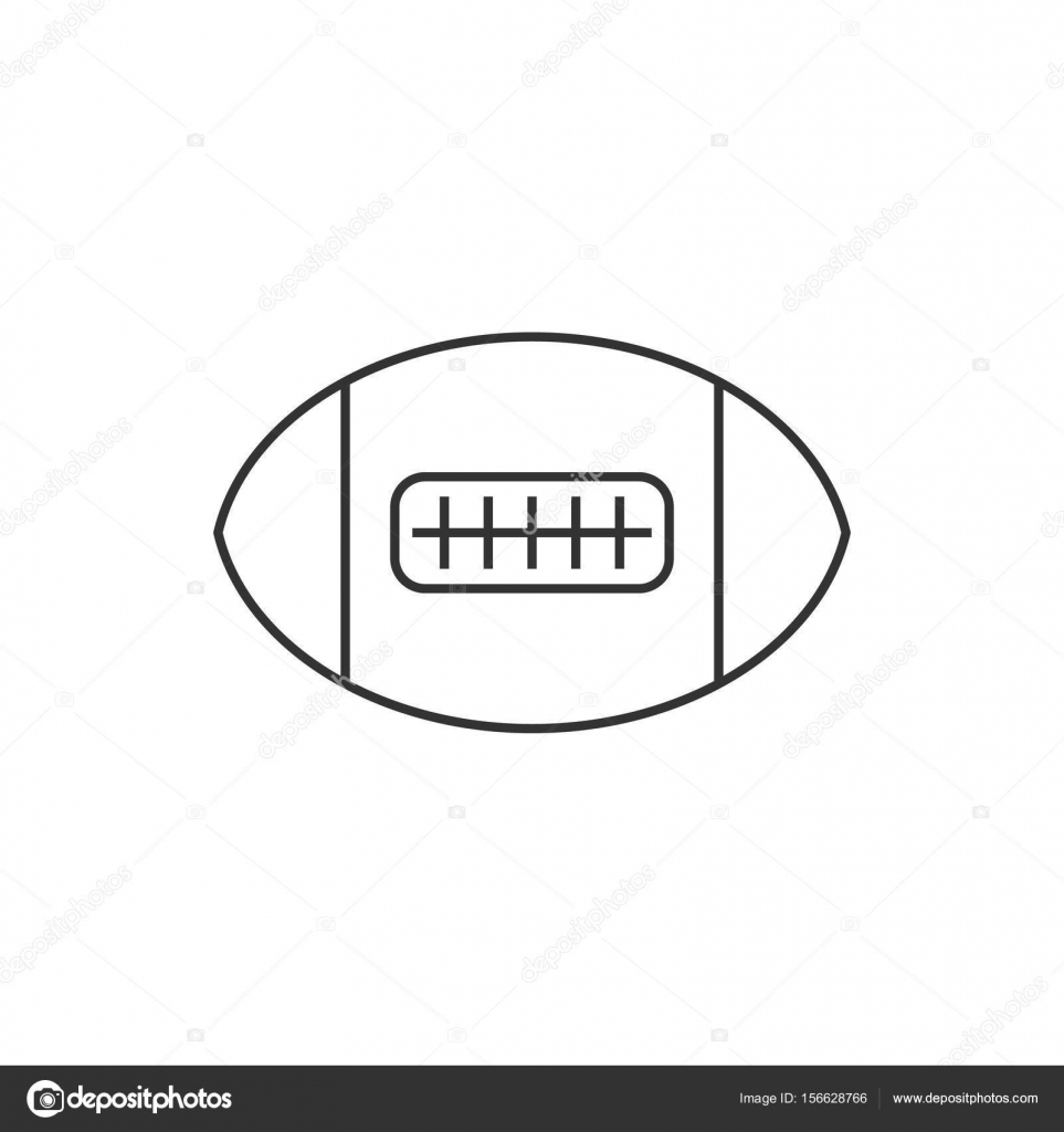 Outline icon Football Stock Vector Image by ©puruan 156628766
