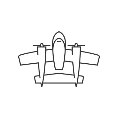 Anahat simgesini - Vintage uçak