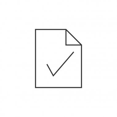 Anahat simgesini - onay işareti