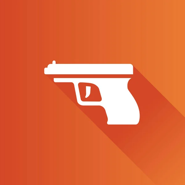 Metro Icon - Arma de fuego — Vector de stock