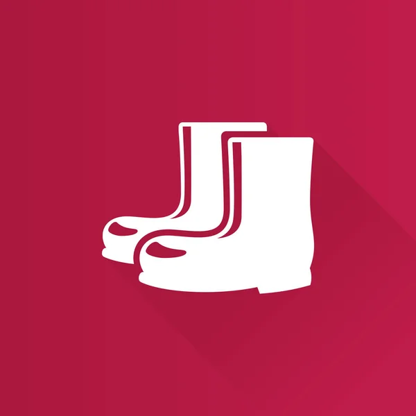 Metro Icon - Wet boots — Stock Vector