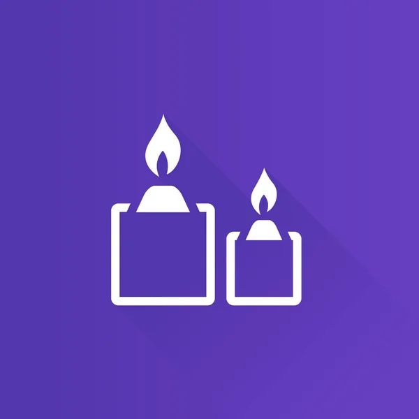 Metro Icon - Candles — Stock Vector