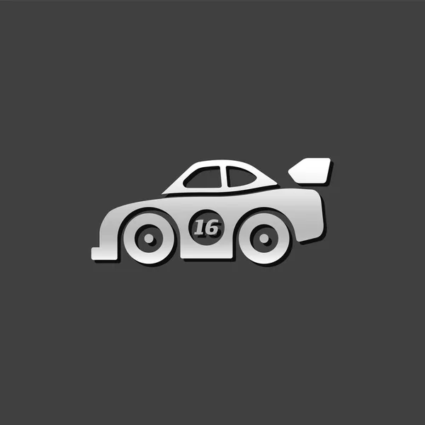 Icono de coche deportivo — Vector de stock