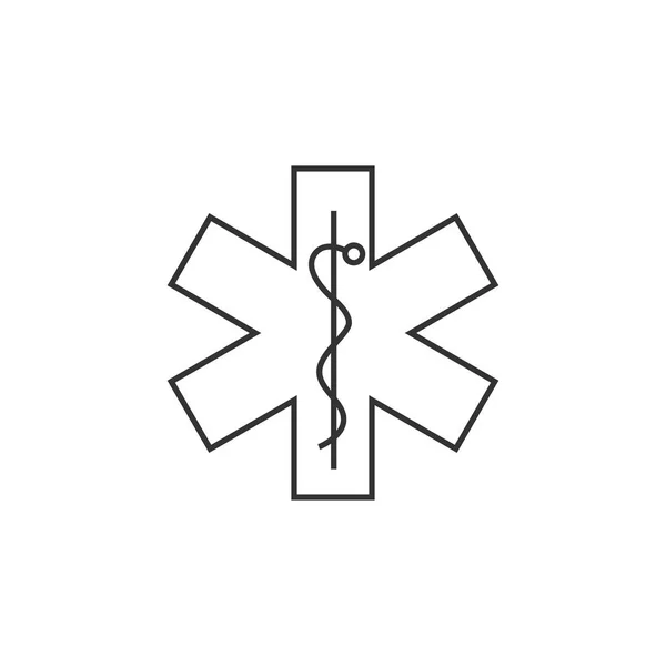 Ícone de esboço - Símbolo médico —  Vetores de Stock