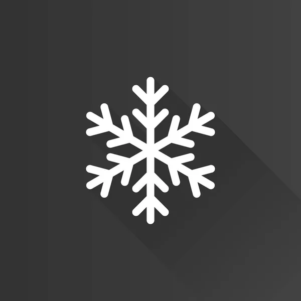 Μετρό εικονίδιο - νιφάδα χιονιού — Διανυσματικό Αρχείο