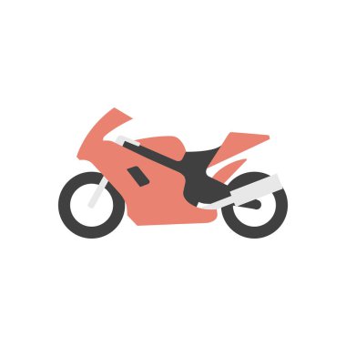 Düz simgesi - motosiklet