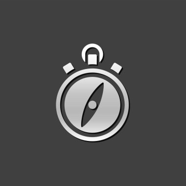 Metalik Icon - pusula