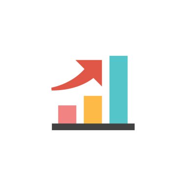 Düz simgesi - çubuk grafik