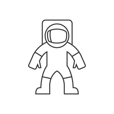 Anahat simgesini - astronot
