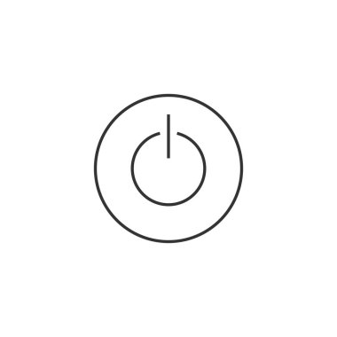 Anahat simgesini - güç düğmesi