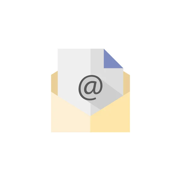 Icono de sobre de correo electrónico — Vector de stock