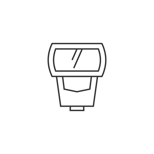 Szerkezeti ikon - kamera flash — Stock Vector