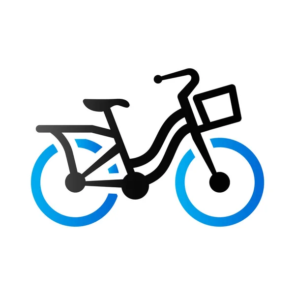 Дизайн піктограми велосипеда — стоковий вектор