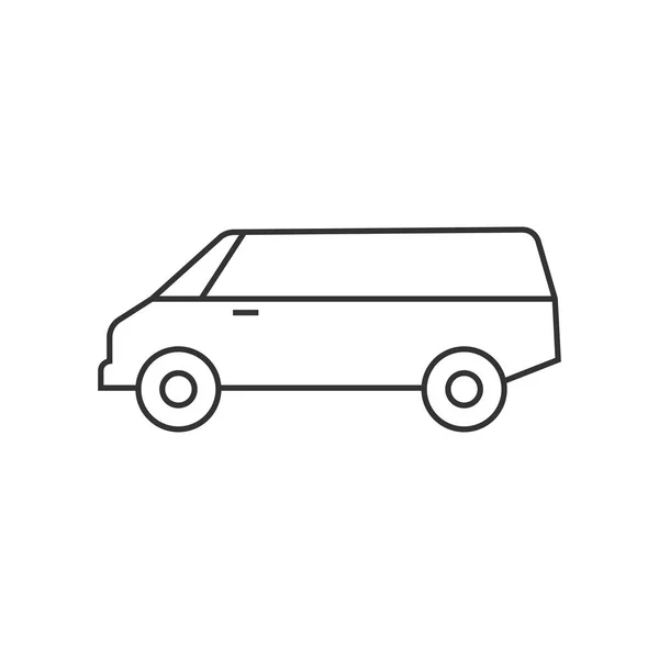 Diseño del icono del coche — Vector de stock