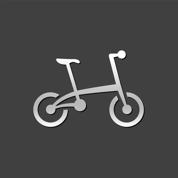 Дизайн иконки велосипеда — стоковый вектор