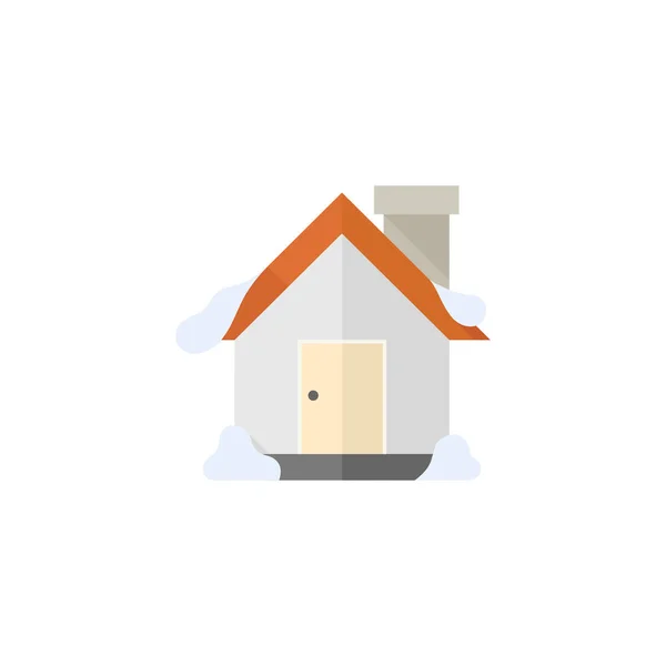 Icono plano - Casa — Vector de stock