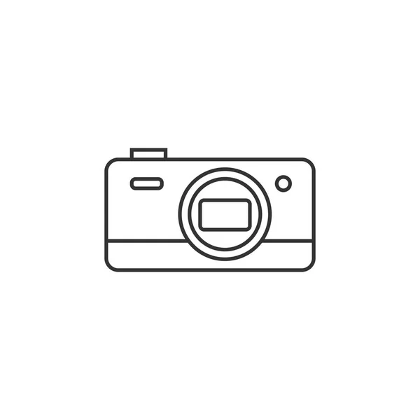 Outline icon - Camera — Stock Vector