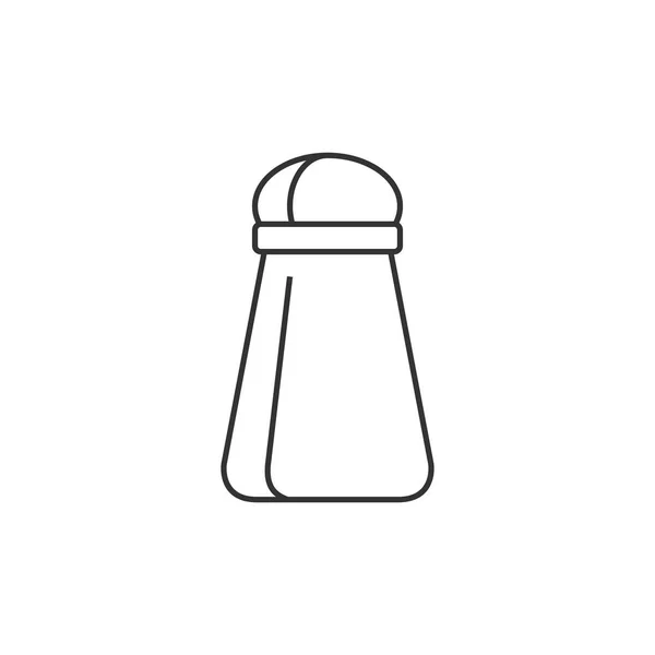 Outline icon - Pepper pot — Stock Vector