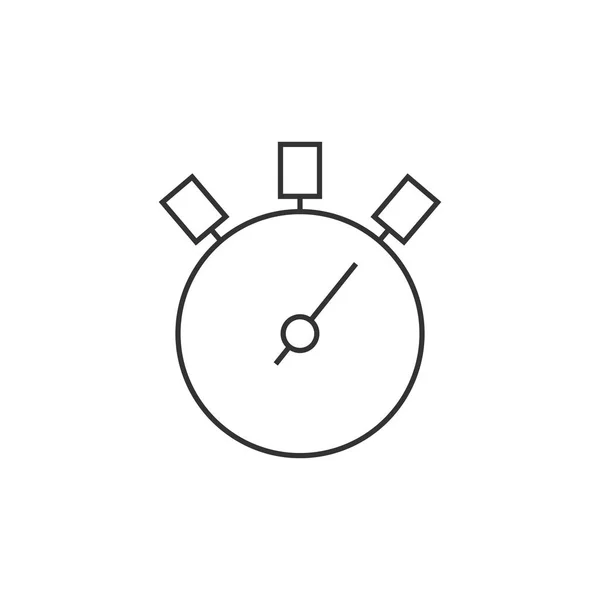 Περίγραμμα εικονίδιο - χρονόμετρο — Διανυσματικό Αρχείο