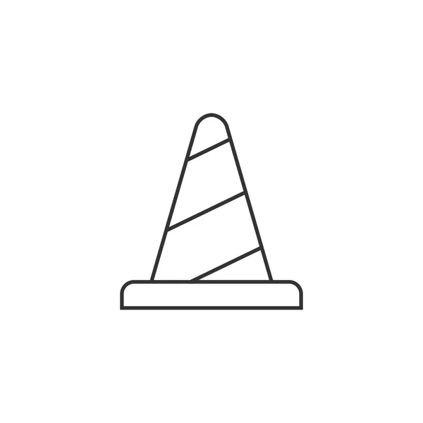 Overzicht icon - Traffic cone — Stockvector