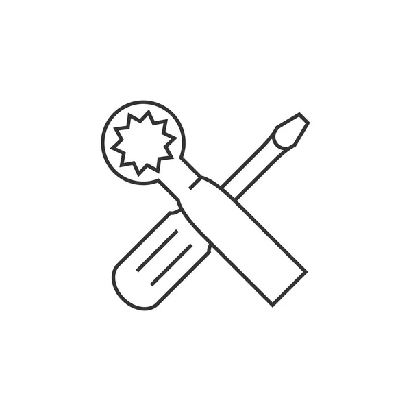 Overzicht icon - fiets tools — Stockvector