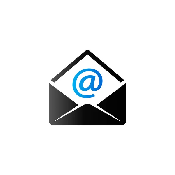 Icono de sobre de correo electrónico — Vector de stock