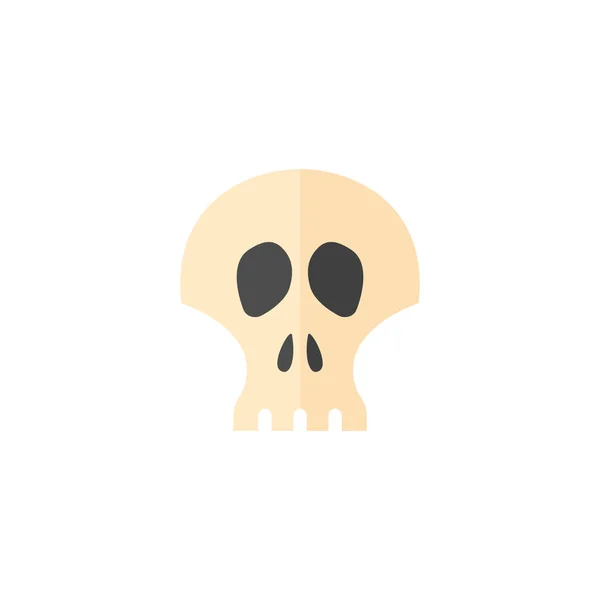 Flat ikonen - skelett — Stock vektor
