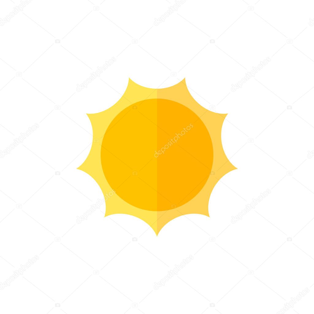 Flat icon - Forecast partly sunny