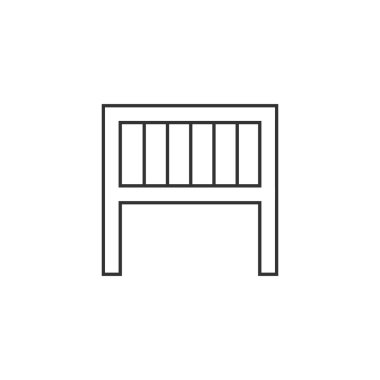 Anahat simgesini - bebek yatağı