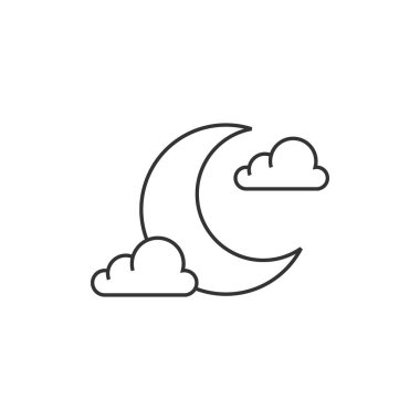 Anahat simgesini - doğa gece açık tahmin.