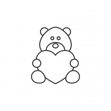 Anahat simgesini - Teddy aşk