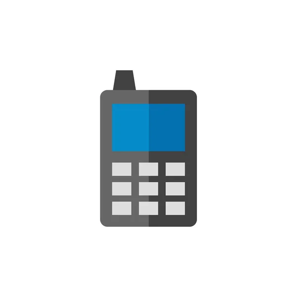 Płaskie ikona - telefon komórkowy — Wektor stockowy