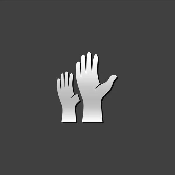 Design av händer-ikonen — Stock vektor