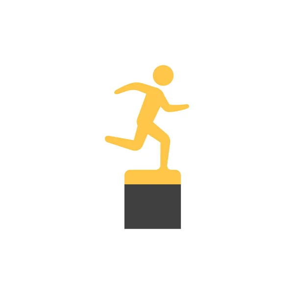 Plochý ikona - Sportovní trofeje — Stockový vektor