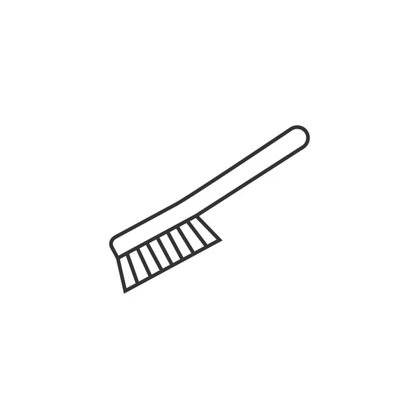 Outline icon - Brush — Stock Vector