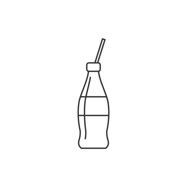 Umrisssymbol - Softdrink — Stockvektor