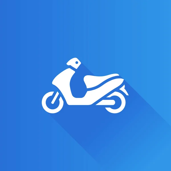 Metra ikona - motocykl — Stockový vektor