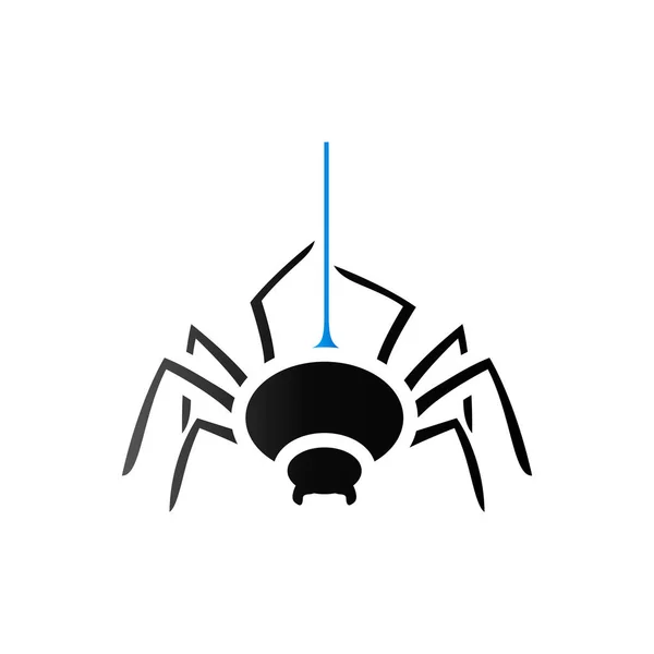 Піктограма дуету - павук — стоковий вектор
