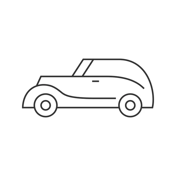 Diseño del icono del coche — Vector de stock