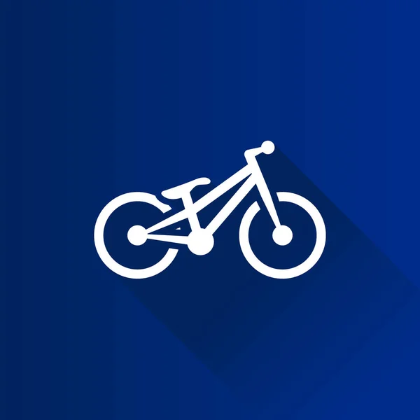 地下鉄のアイコン - トライアル自転車 — ストックベクタ