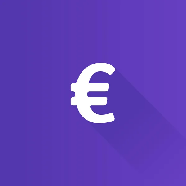 Metró ikon - Euro-jel — Stock Vector