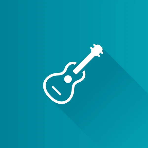 Metro icono - Guitarra — Vector de stock