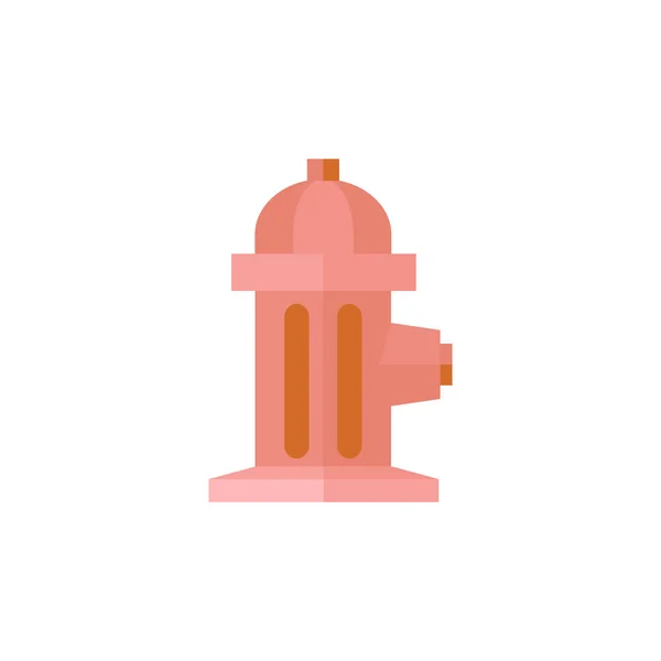 Flat icon - Hydrant — Stock Vector