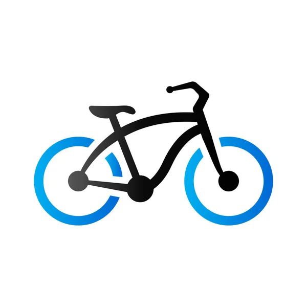 Duo Tone Icon - Велосипед низького вершника — стоковий вектор